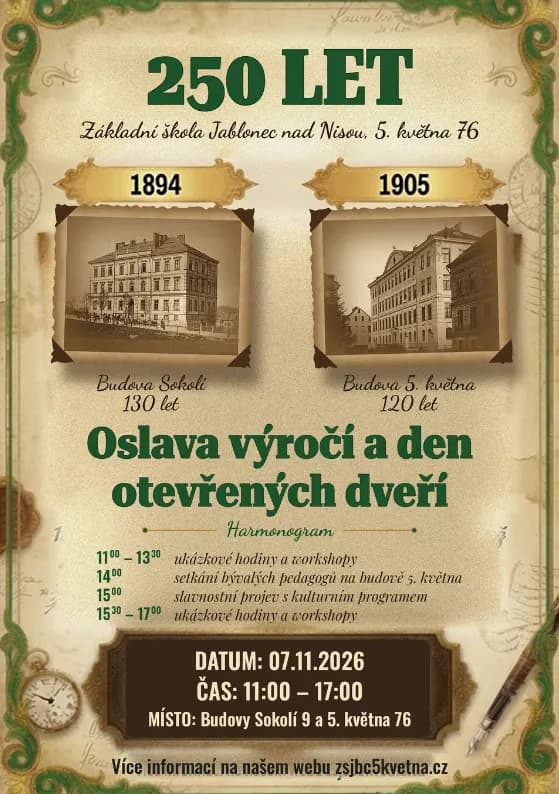 Obchody jubileuszu ZŠ 5. května