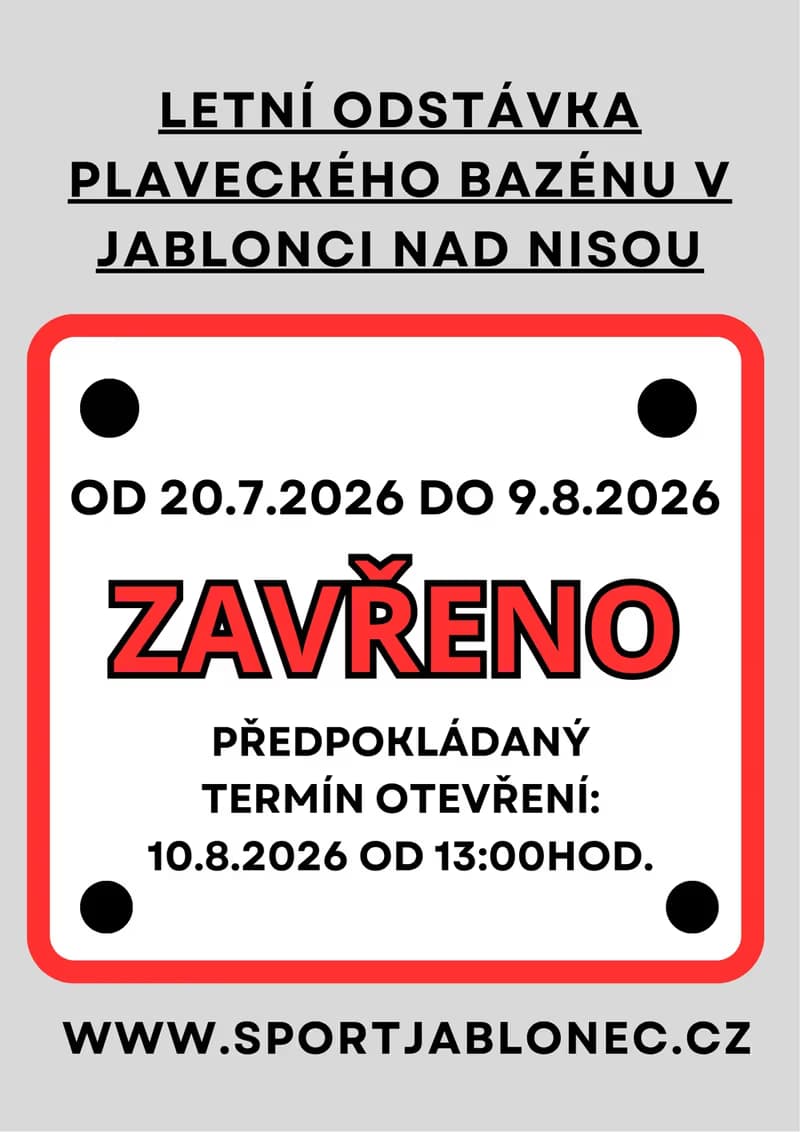 Swimming Pool Closure