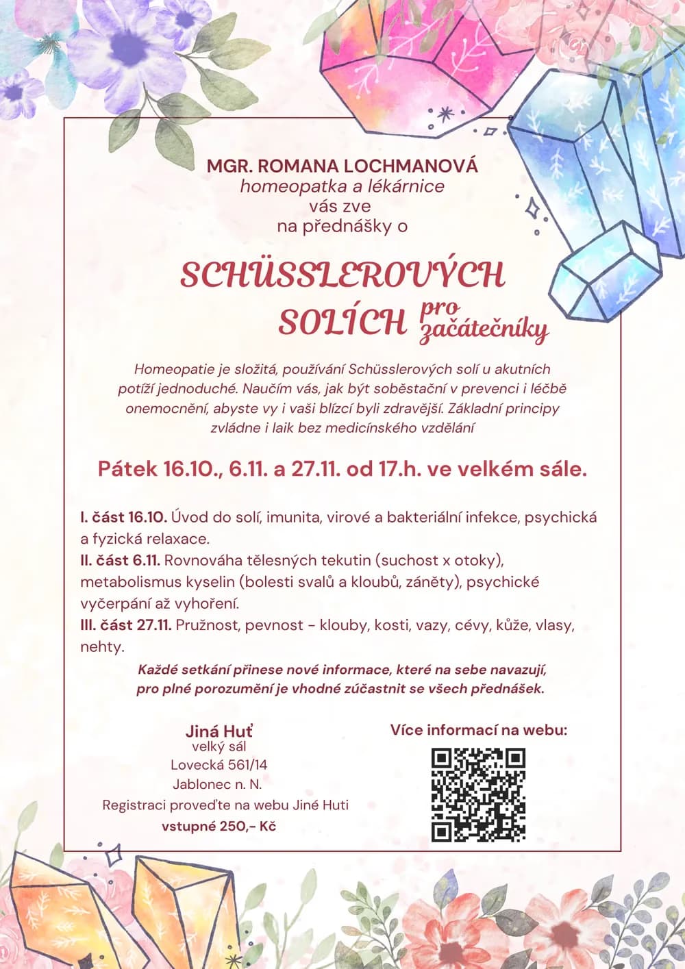 Povídání o Schüsslerových solích