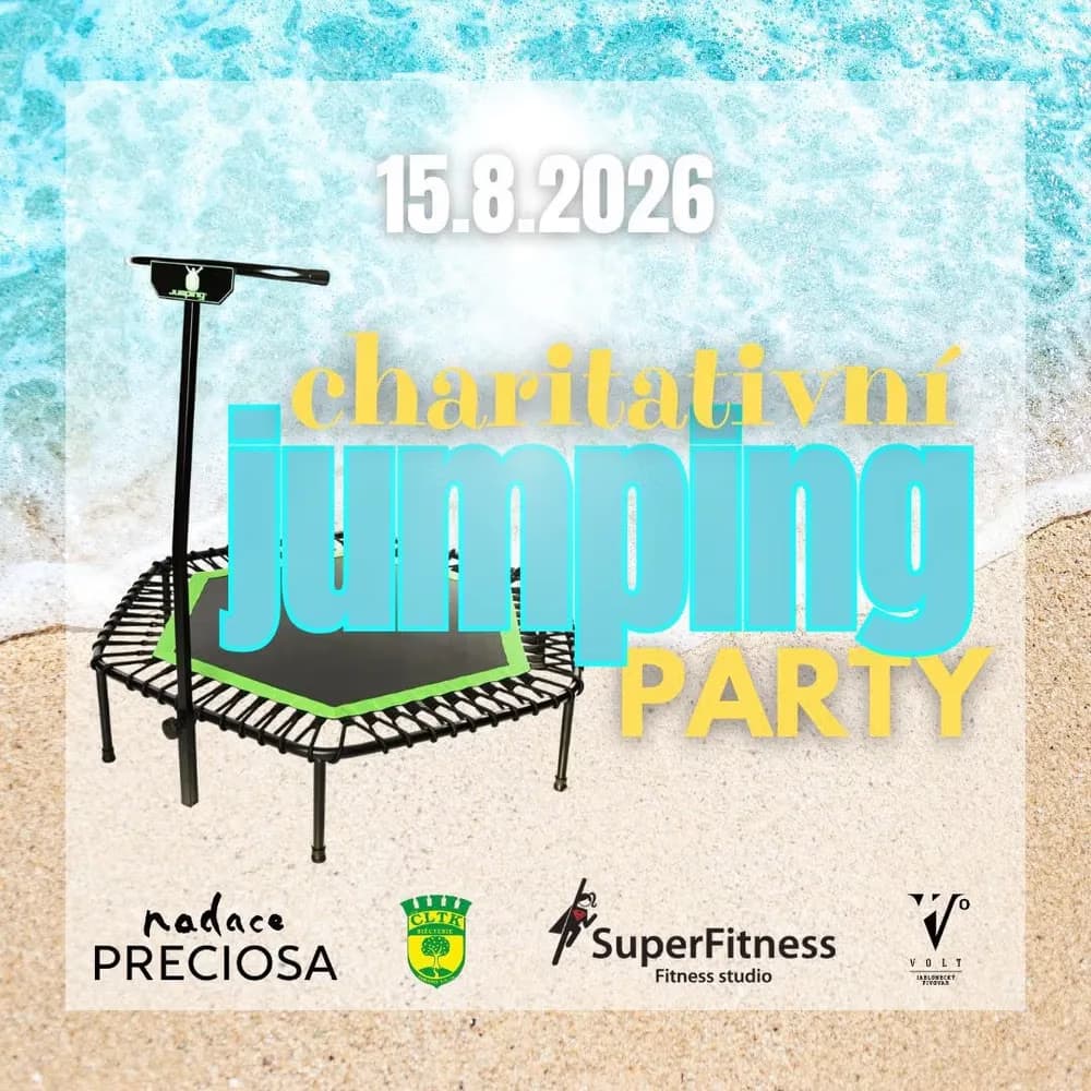 CHARITATIVNÍ JUMPING PARTY se SUPERFITNESS