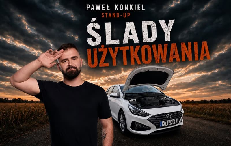 Stand-up - Paweł Konkiel "Ślady użytkowania"