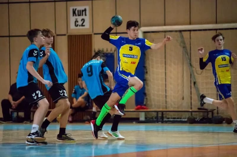 Handball Match TJ El. Praga Youth - Sezimovo Ústí
