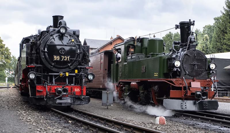 HISTORIK MOBIL mit der Zittauer Schmalspurbahn