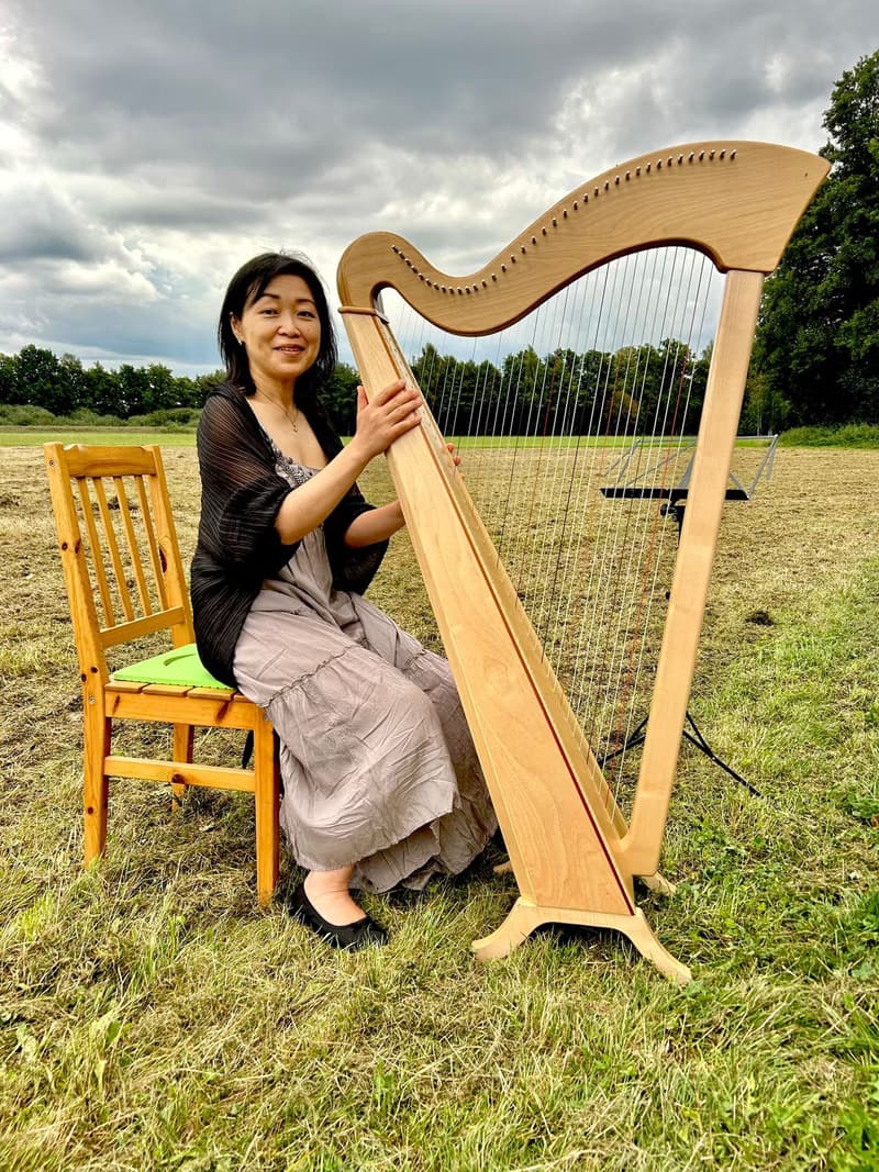 Kunst und Musik am Teich