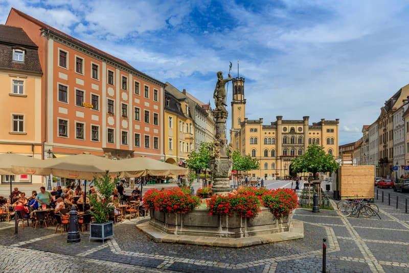 Walking tour through the historic old town