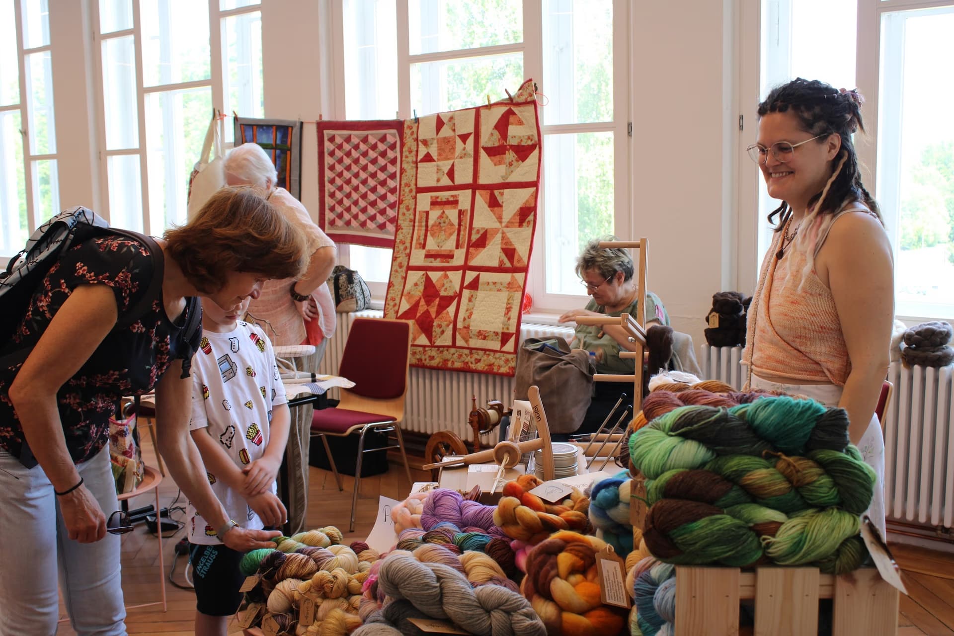 TEXTILDorfFest geflachst & zugewebt Großschönau