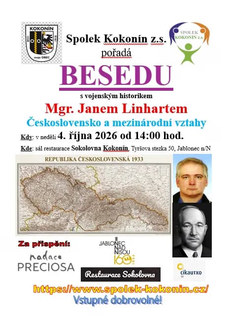 Přednáška Československo a mezinárodní vztahy