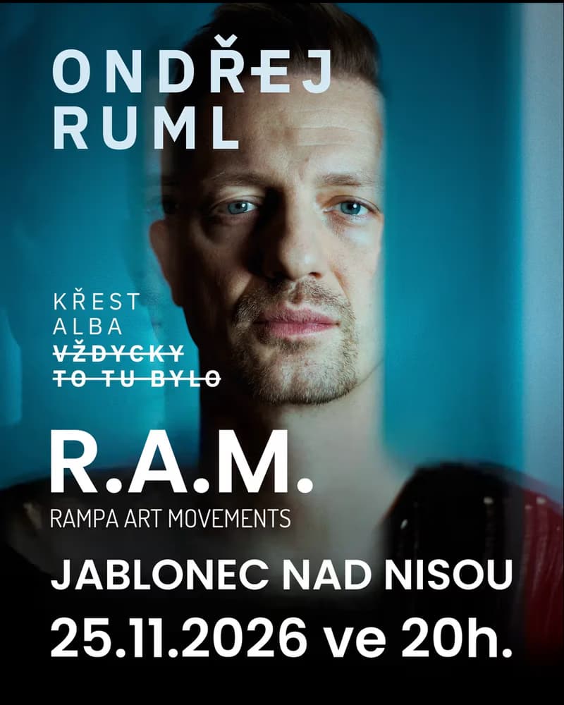 Ondřej Ruml: Nowy album najpierw w domu
