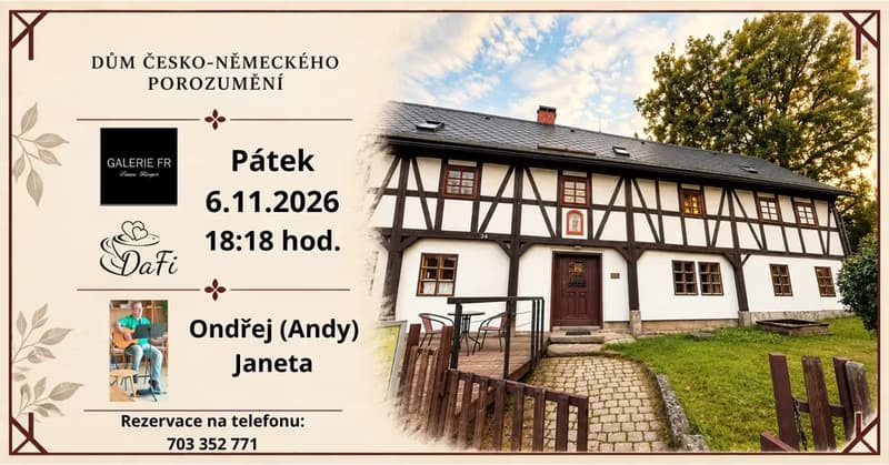 Ondřej (Andy) Janeta – Lieder- und Lyrikabend