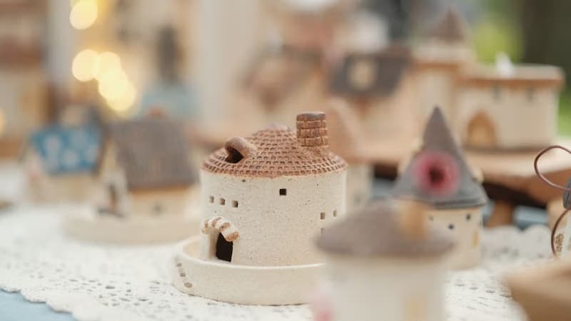 Ceramic Summer - Family Creation - Little Houses