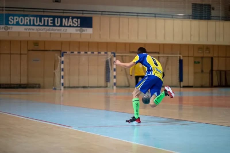 Junior handball match: TJ El. Praga - Vršovice