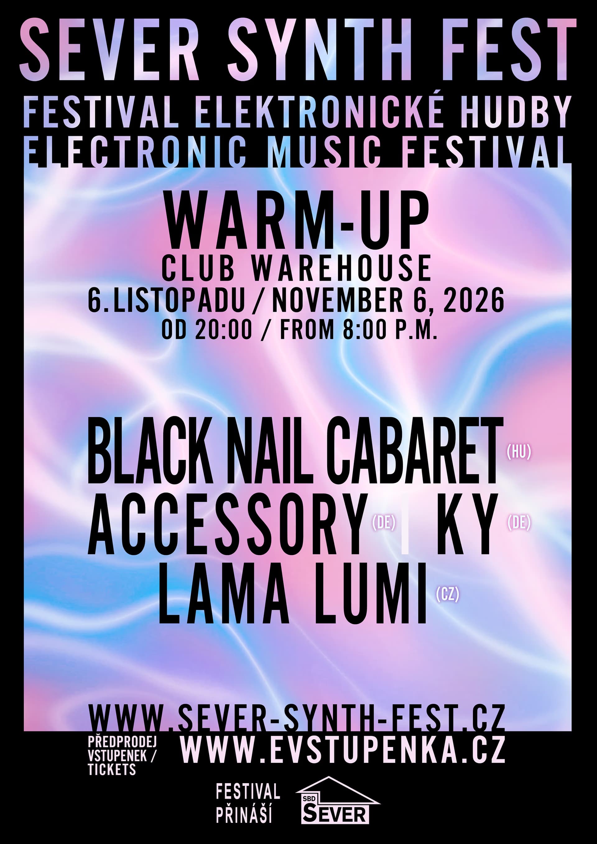 Sever Synth Fest 2026 - warm up party
