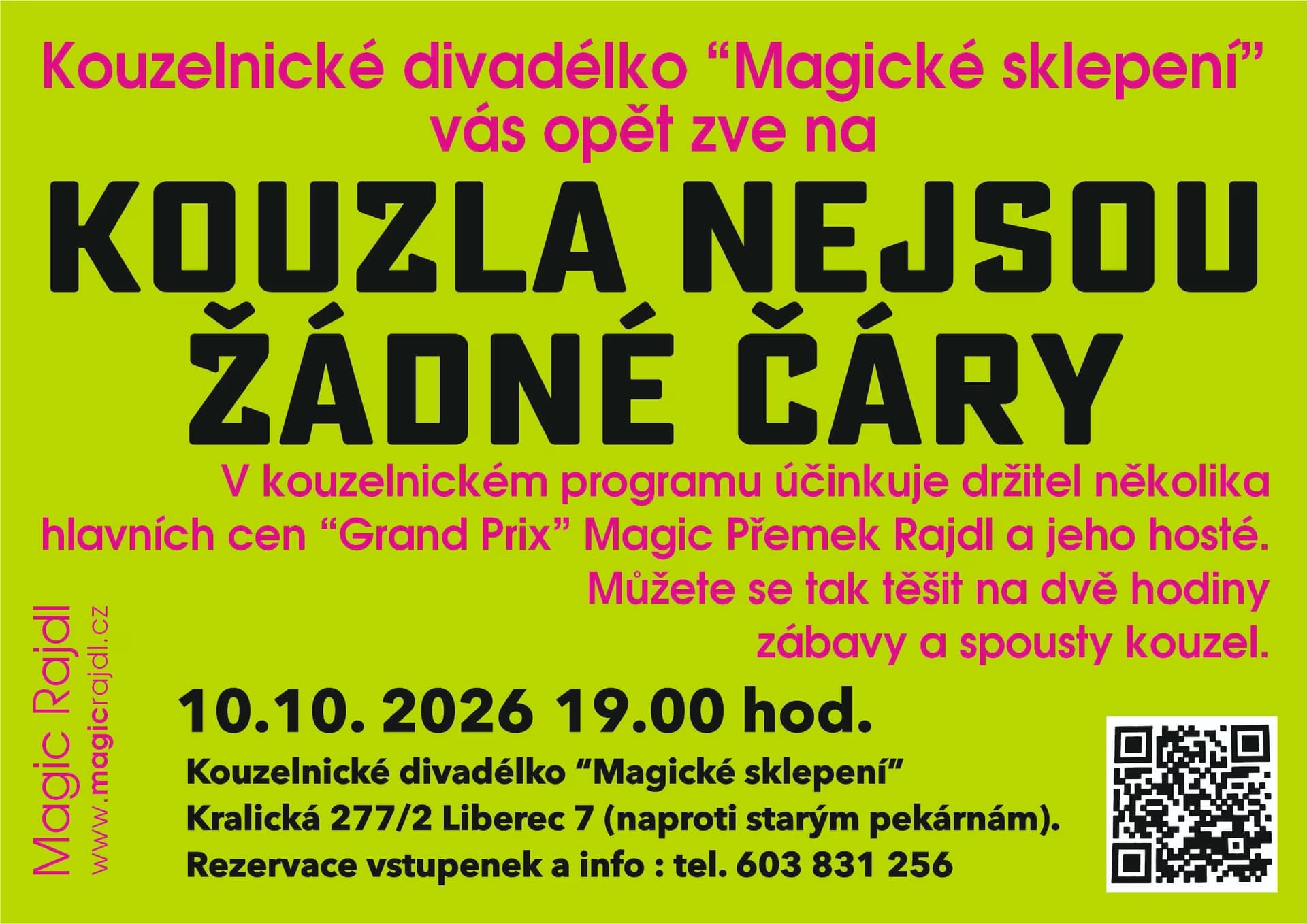 Kouzla nejsou žádné čáry