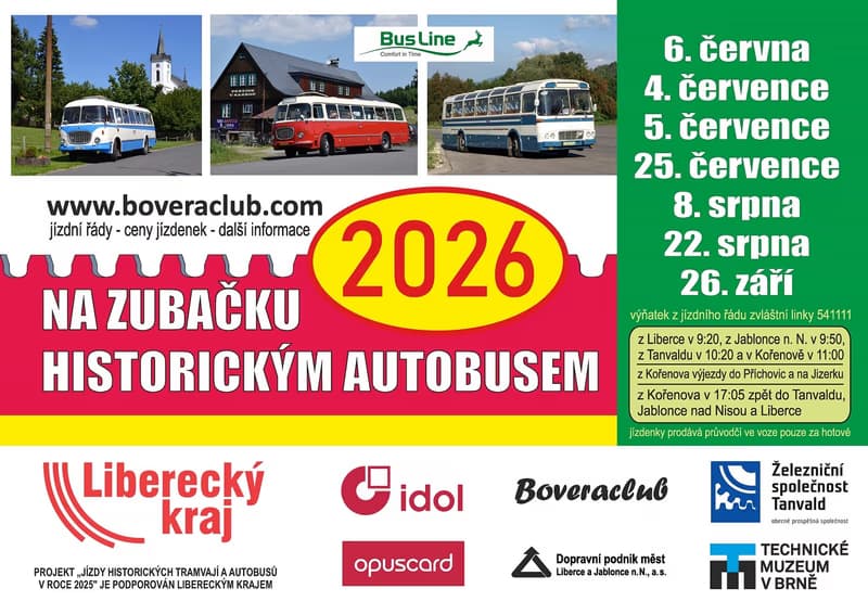 Historical bus rides to Zubačka