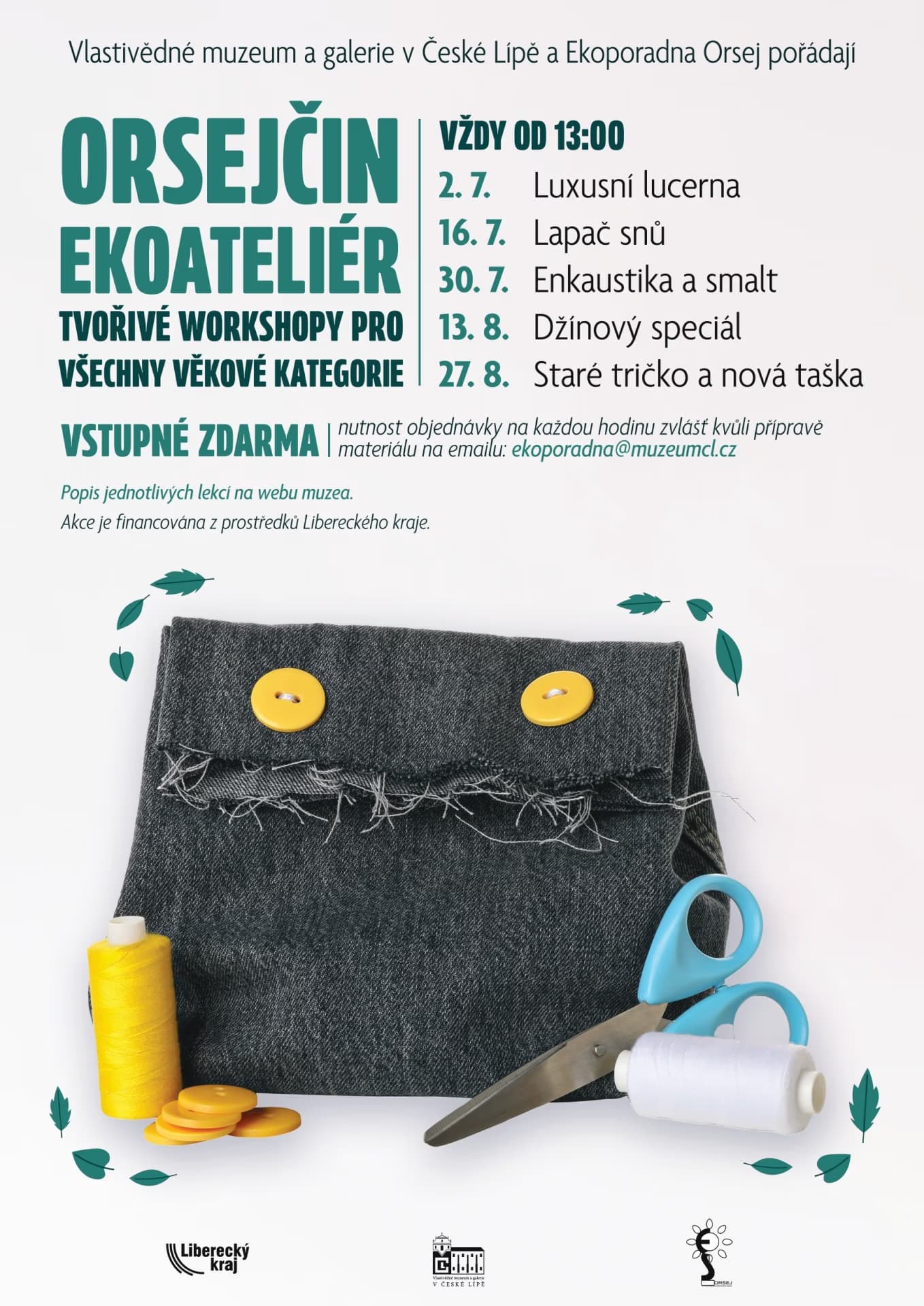 VMG Česká Lípa - Orsejčin ekoateliér: Džínový speciál