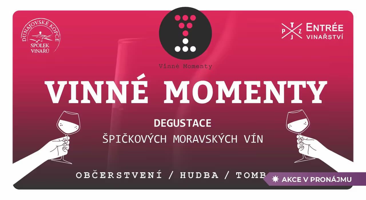 Graphic poster for a wine tasting event featuring hands holding glasses and event text.