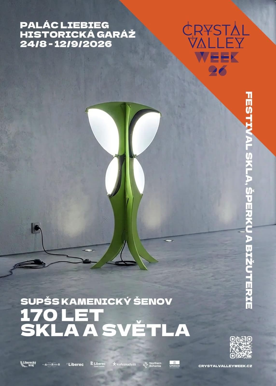 170 LET SKLA A SVĚTLA - SUPŠS KAMENICKÝ ŠENOV 24. 8. – 12. 9.