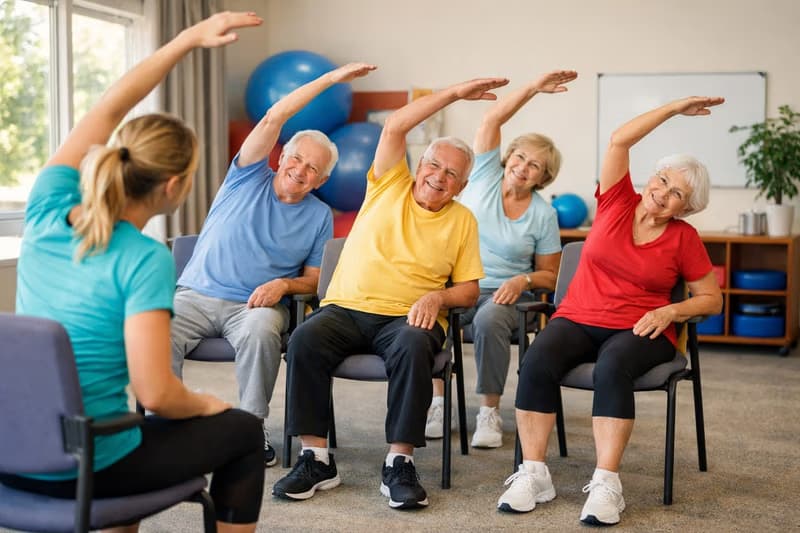 CHAIR EXERCISES 60+