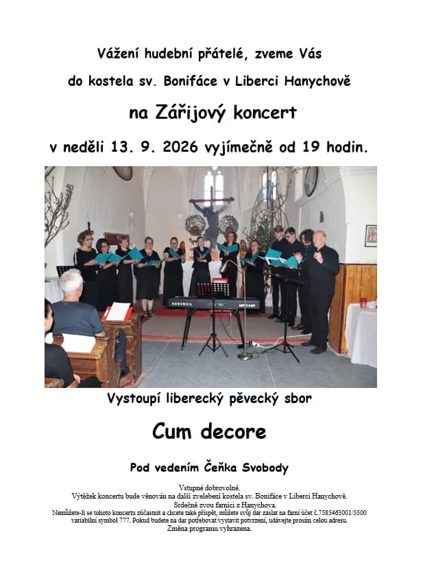 Wrześniowy koncert: Cum decore