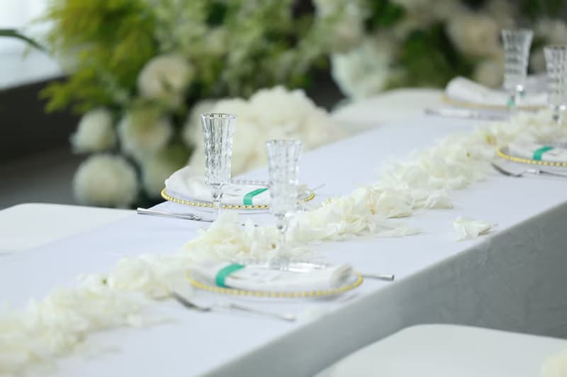 DINNER IN WHITE