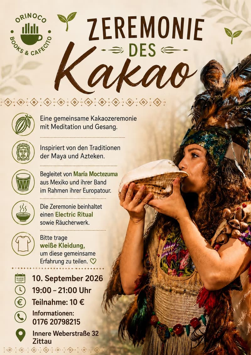 Cacao Ceremony with Meditation and Singing