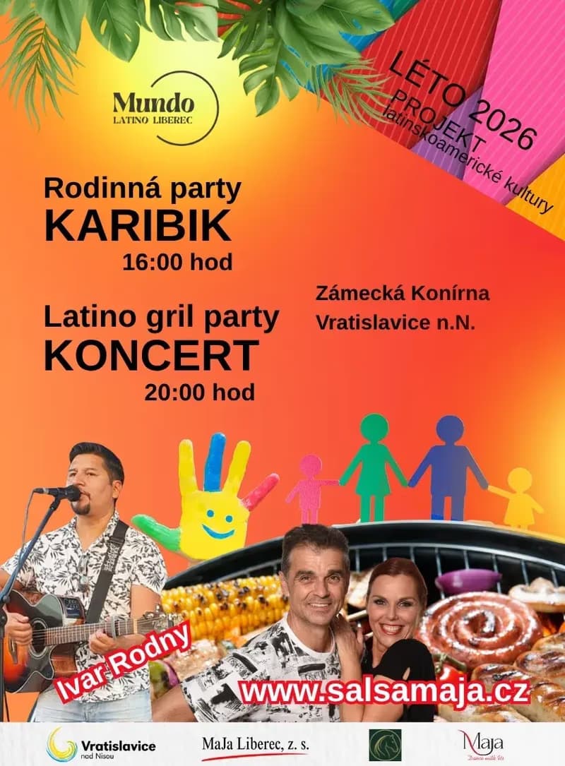 Caribbean party for families with children