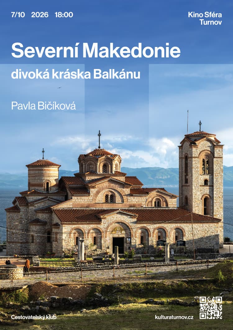 Cestovatelský klub: Severní Makedonie – divoká kráska Balkánu (Pavla Bičíková)
