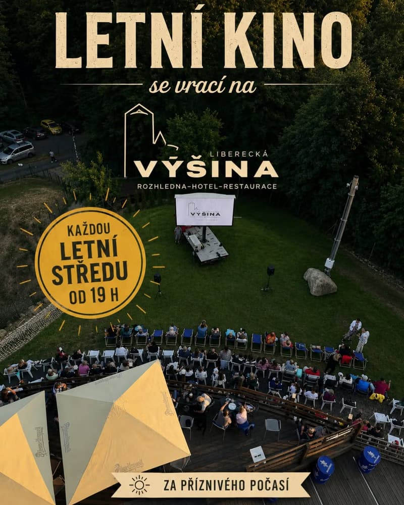 Letní kino na Liberecké výšině