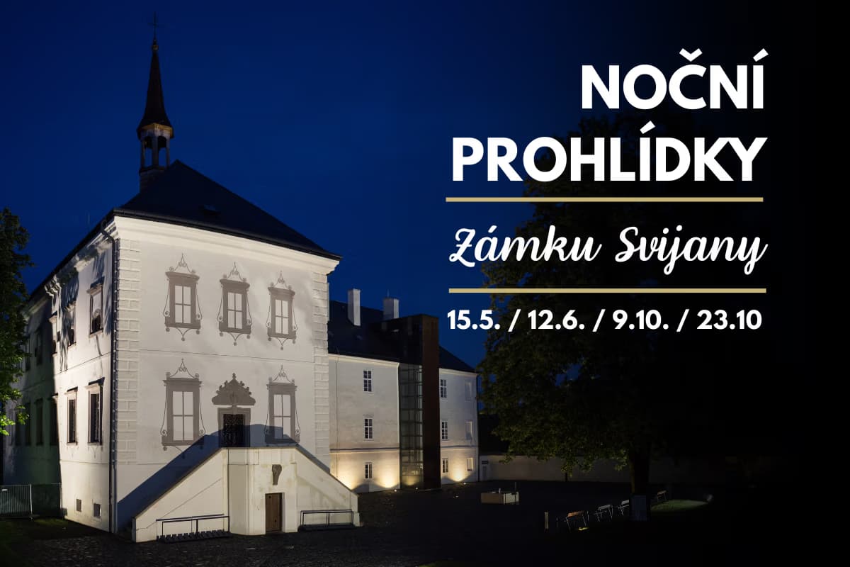 Noční prohlídka Zámku Svijany