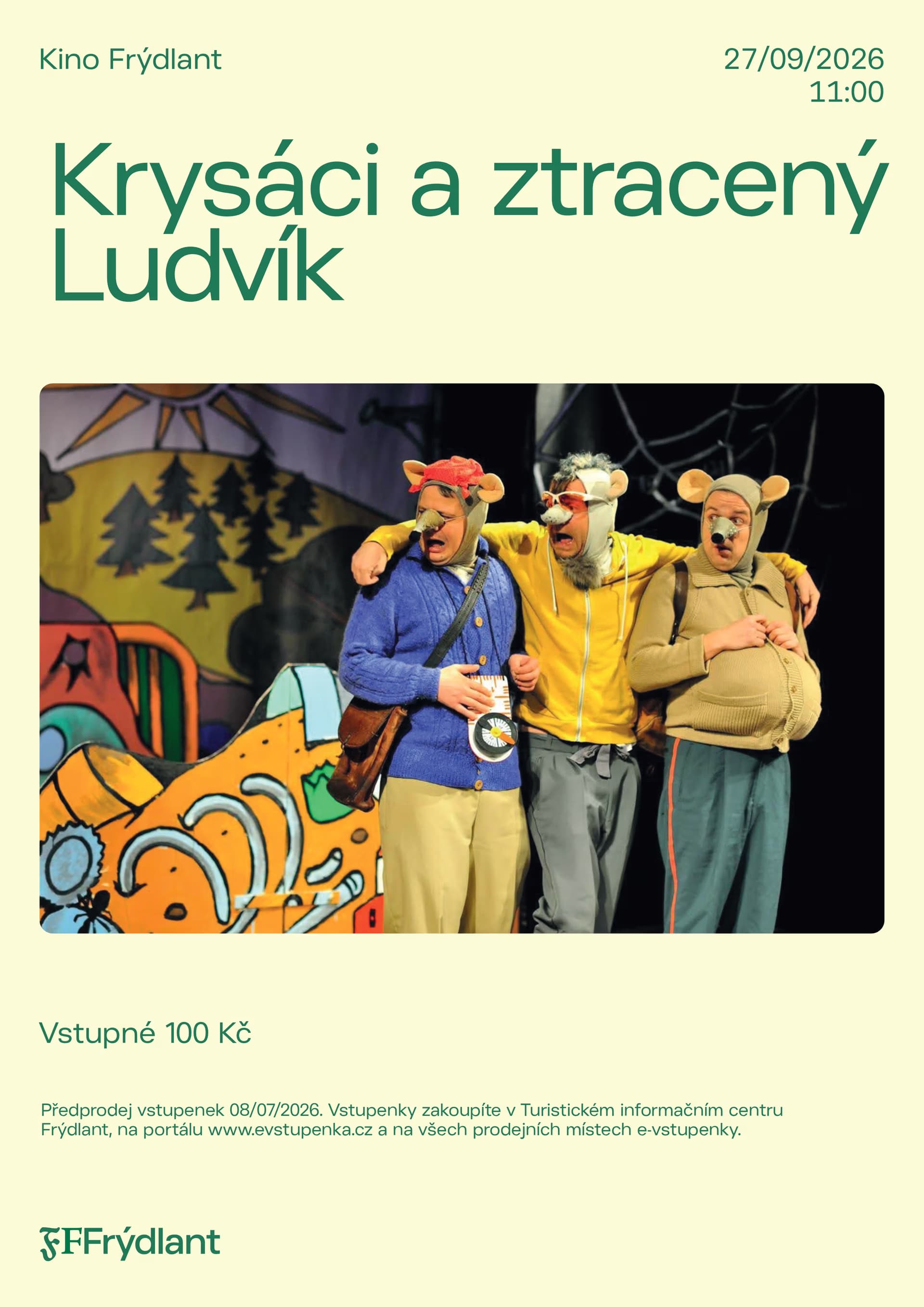Krysáci a ztracený Ludvík - divadlo pro děti