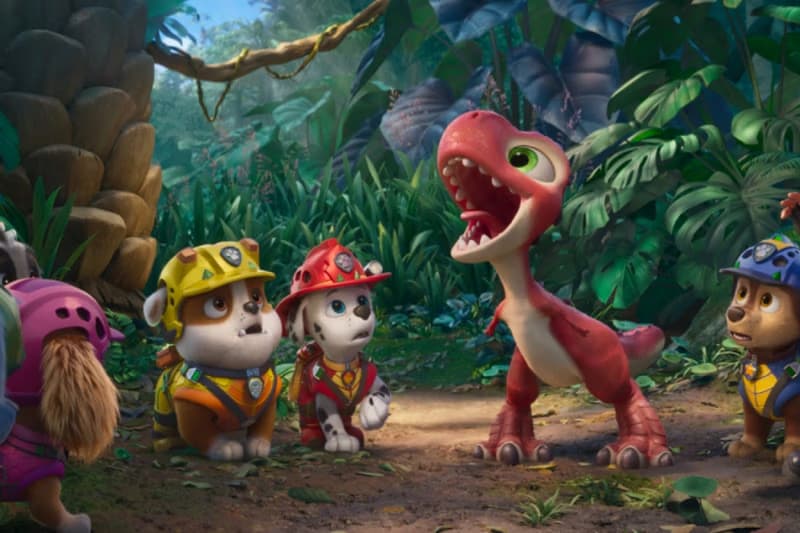 Tlapková patrola: Dinosauří film 2D/D